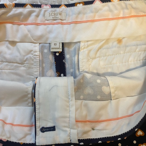 J. Crew Heart Print Shorts - Picture 6 of 6